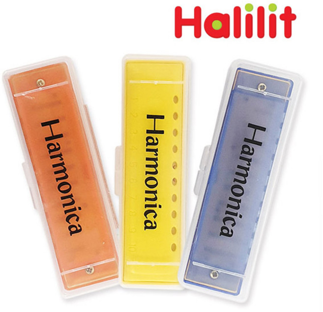 할릴릿 하모니카 아기 악기놀이 색상랜덤, 1개