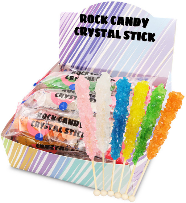 락캔디 22g 6가지맛 보석사탕 크리스탈캔디 x 18개 (1통)