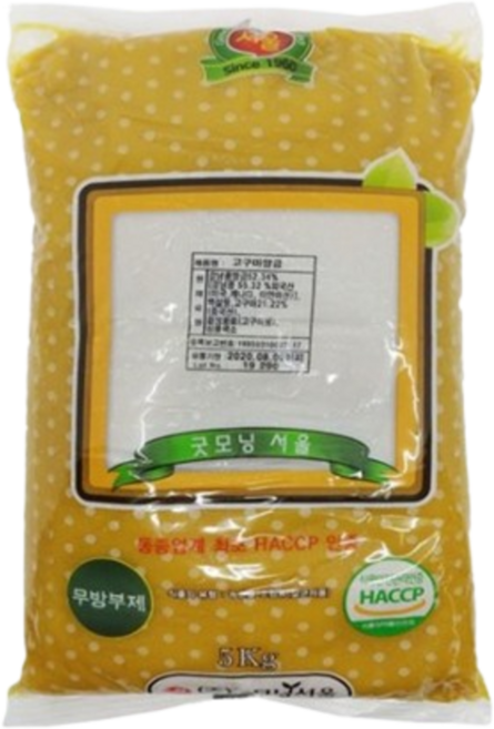 7026. 굿모닝서울 고구마앙금 - 5kg, 1개