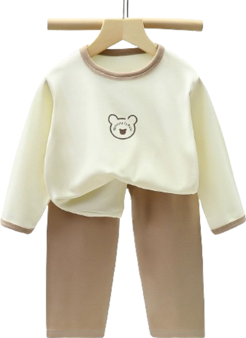 다이노 유아 긴팔 실내복세트 상하복 9부 내의