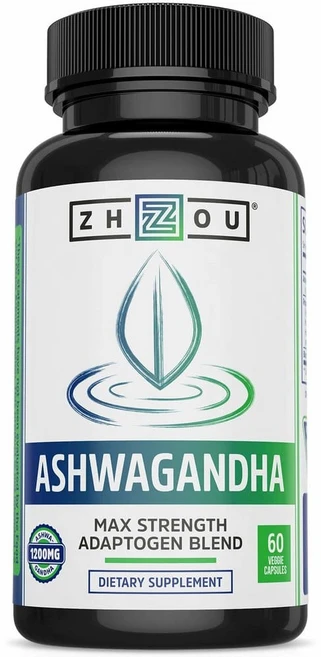 미국 Zhou Nutrition 아슈와간다 60캡슐 (아슈와간다 효능), 1개, 60정 - 쿠팡