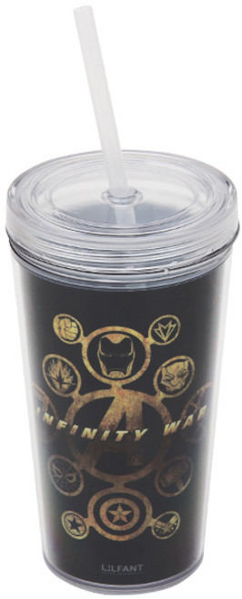 어벤저스 텀블러 [아이스-1356] [L0704], 1개, 500ml, 어벤저스-L0704