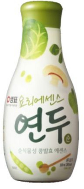 샘표 연두 순 500ml 2개, 4개