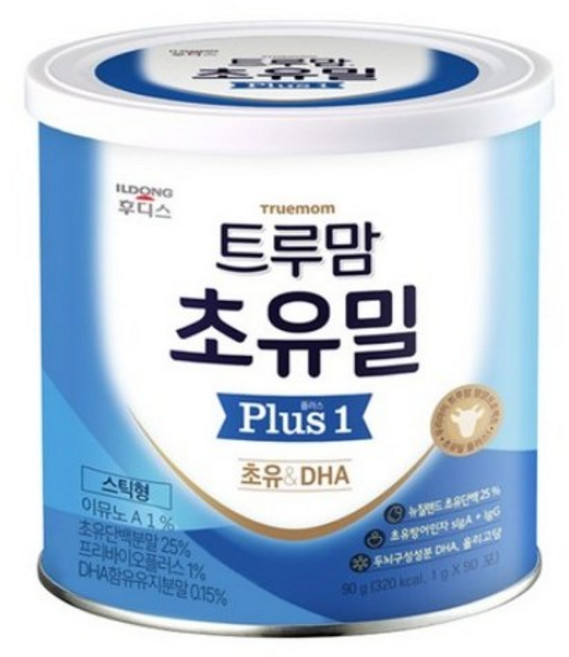 일동후디스 트루맘 초유밀 플러스 1단계 90p, 초유, 90g, 3개