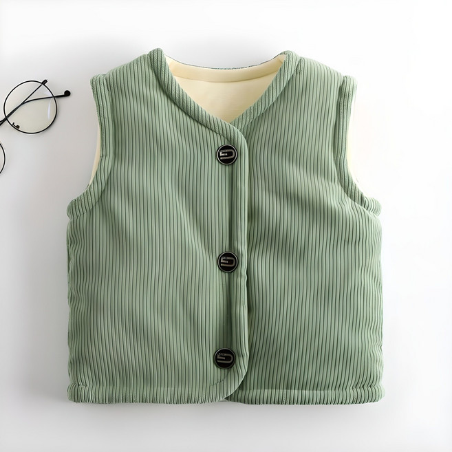 孩童燈芯絨背心