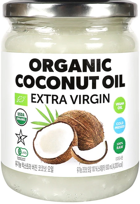 SMR 유기농 엑스트라버진 코코넛오일 500ml, 1개 - 쿠팡
