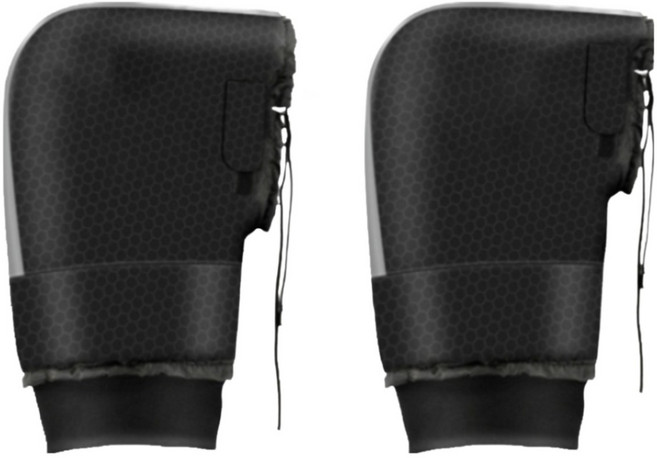 DAONE 오토바이 방한토시 장갑 핸들커버 방풍 방수 2개 1세트