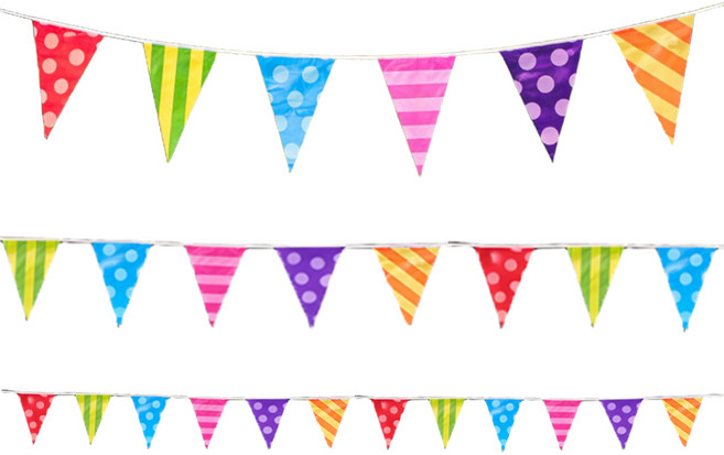 축제 깃발 행사 파티 만국기 감성 캠핑 삼각 가랜드