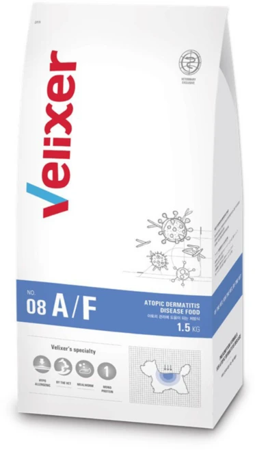 [벨릭서] A/F (독) 처방식 식이알러지 피부처방식 아토피, 5kg, 1개, 알레르기 완화 - 쿠팡