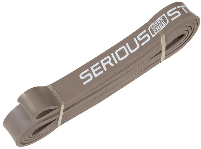 Serious Steel Fitness 104.1cm(41인치) 비라텍스/라텍스 프리 보조 풀업 밴드 및 저항 밴드 (#0 라이트 베이지 1.4-11.3kg(3-25파운드), #2 토프 - (4.5-38.6kg(10-85파운드)) - 쿠팡
