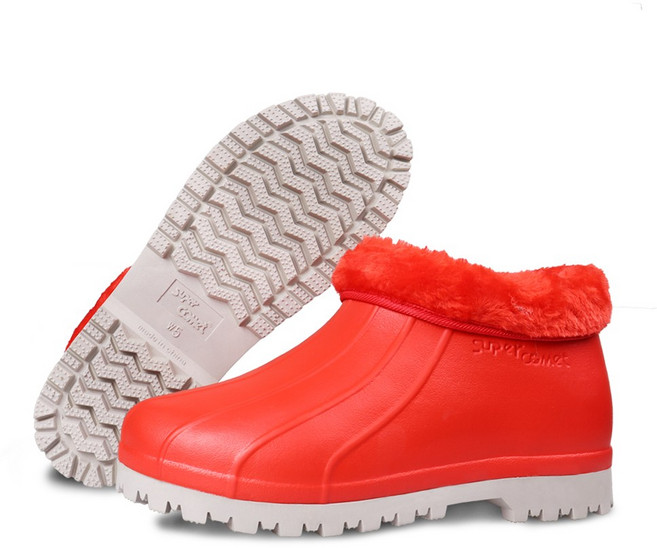 슈퍼카미트 겨울 논슬립 EVA 다용도 털 장화신발 WT888