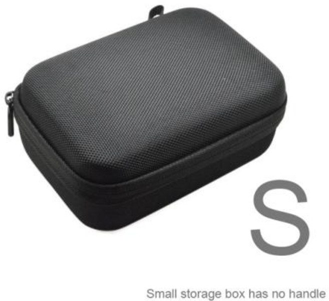 액션 카메라 보호 보관함 가방 운반 케이스 고프로 히어로 11 10 9 8 7 6 샤오미 SJCAM DJI EKEN SJCAM 액션 카메라용, 1개, S