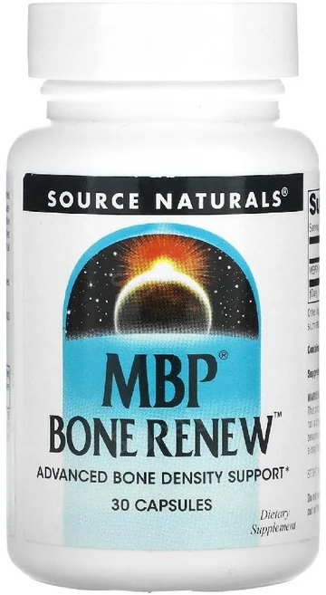 소스내츄럴스 MBP 우유 단백질 40mg 30 캡슐 글루텐프리, 30정, 1개 - 쿠팡