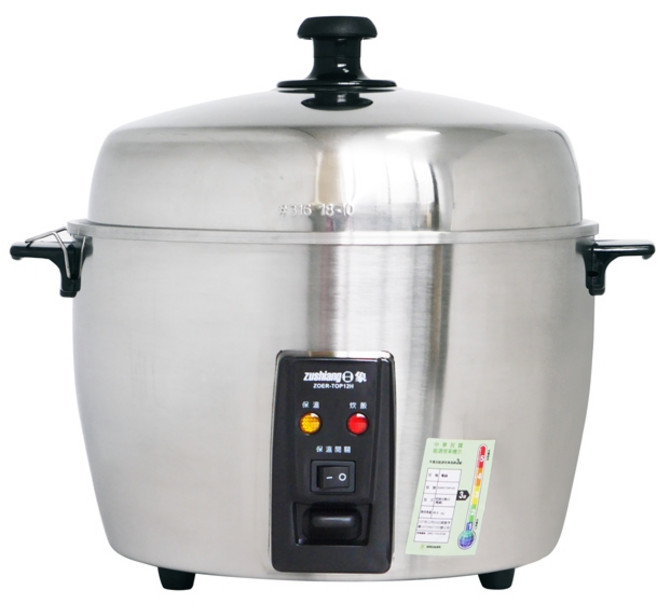 日象 全機316不鏽鋼養生電鍋(12人份), ERTOP12H