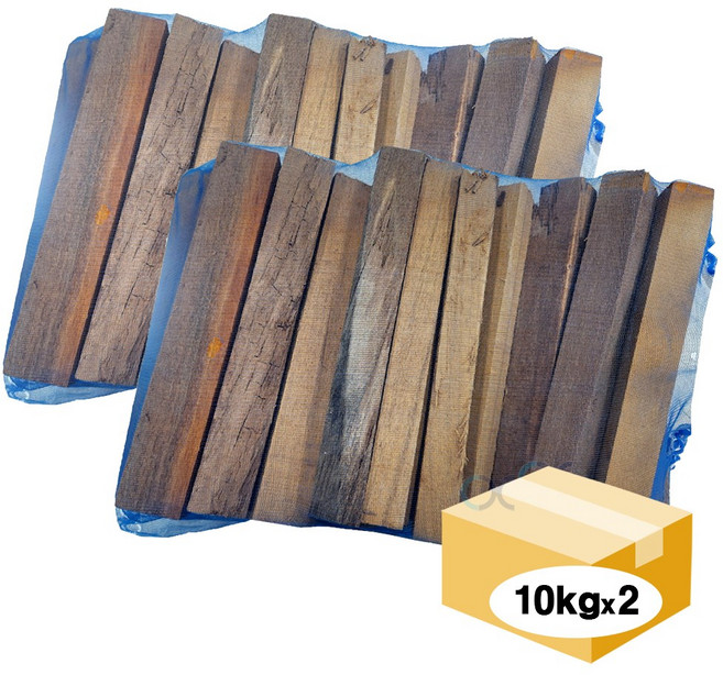 캠핑용 장작 20kg 가성비 캠핑장작 바베큐장작 불멍 화목난로 수입 말라스나무, 1개