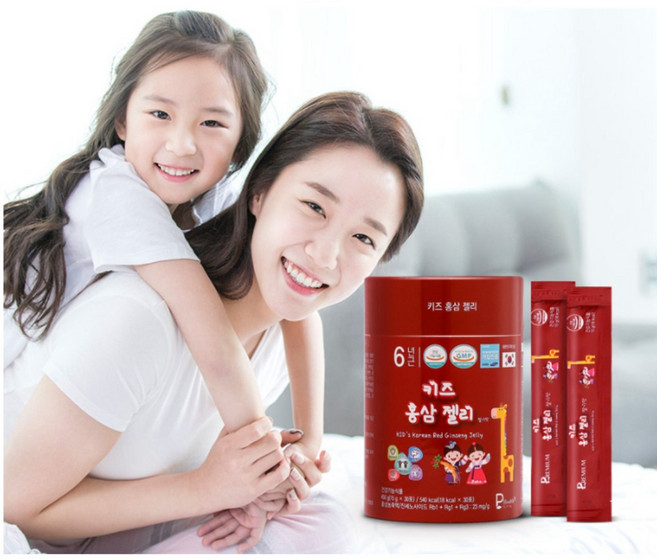 6년근 키즈홍삼 젤리 딸기맛 (15g x 30포), 1개, 450g