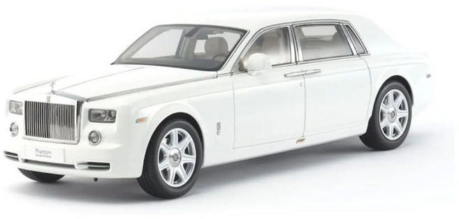 1:18 Rolls-Royse Phantom Extended ENGLISH WHITE(KYOSHO ORIGINAL) 롤스 로이스 팬텀 리무진 교쇼 오리지날, 1개