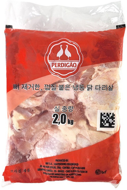 냉동다리정육(브라질산) 2kg, 1개