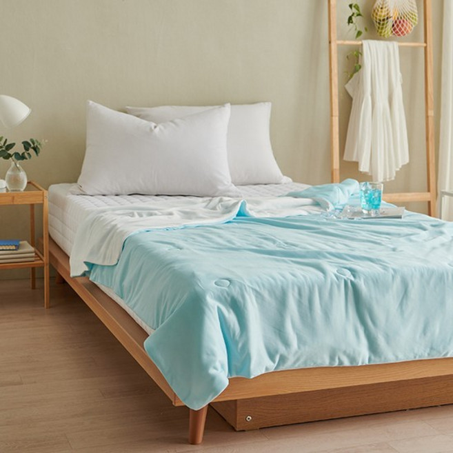 크리벨 듀라론 코오롱포르페 냉감이불 여름이불, 폴리아미드, 스카이