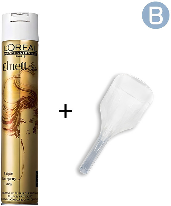 로레알 에르네뜨 헤어 스프레이 500ml + 페이스실드 (최대 1개), 1개