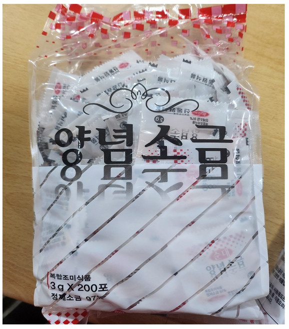 신동원 양념소금 순대소금 3gX200ea, 3g, 200개