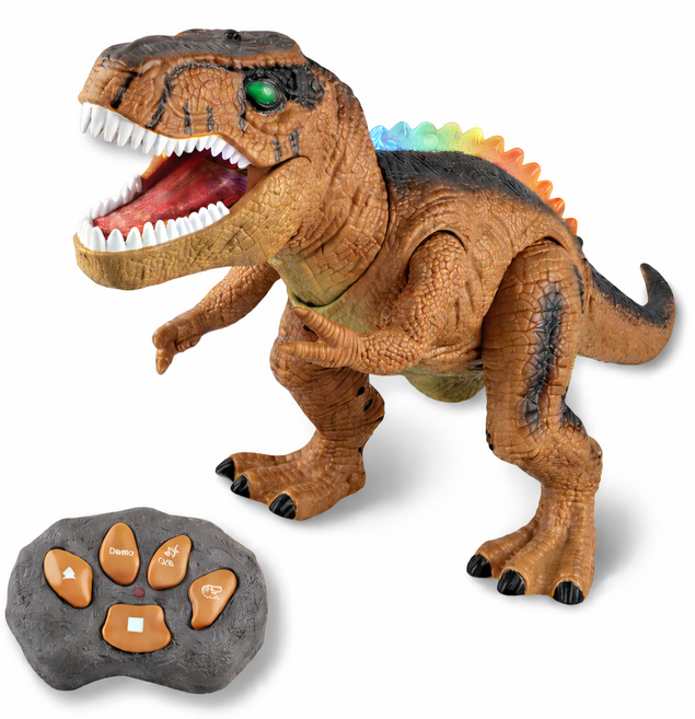 비콘 쥬라기파크 티라노사우루스 RC공룡, 혼합색상, 1개