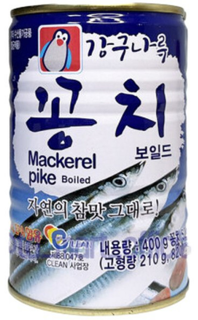펭귄 HC꽁치 400g(강구나루) 24개, 400g