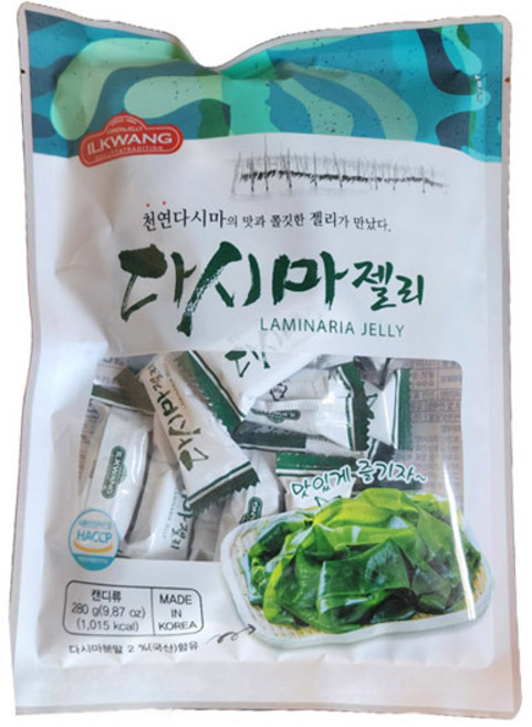 (무)일광 다시마젤리280g, 280g, 1개