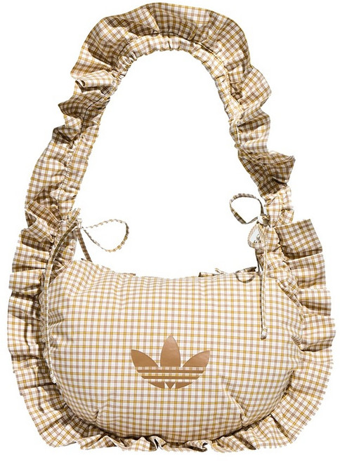 ADIDAS RUFFLE BAG 斜背包, KX6986(卡其),F, 卡其