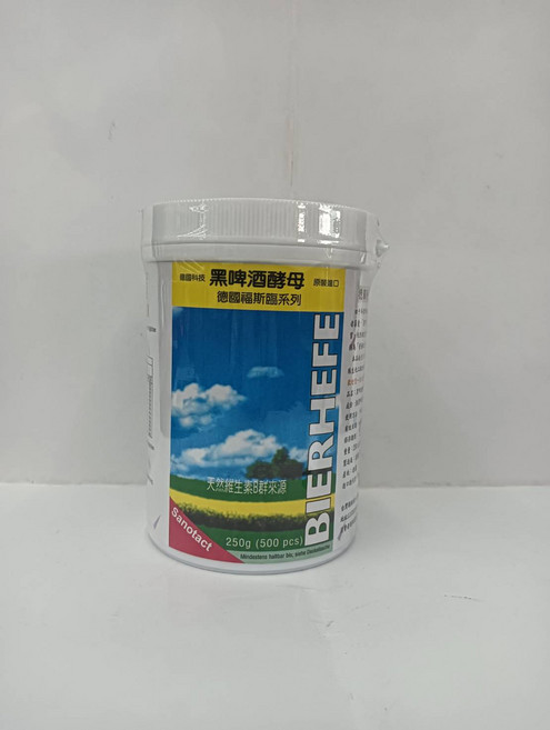 Sanotact 黑啤酒酵母 天然維生素B群, 250g, 1個