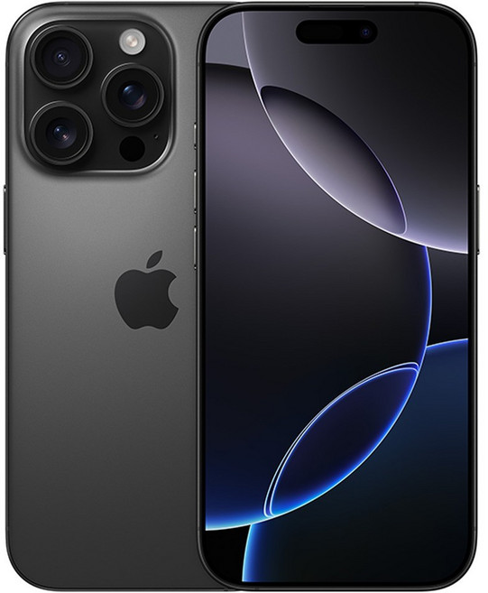 Apple 정품 아이폰 16 Pro 자급제, 블랙 티타늄, 256GB