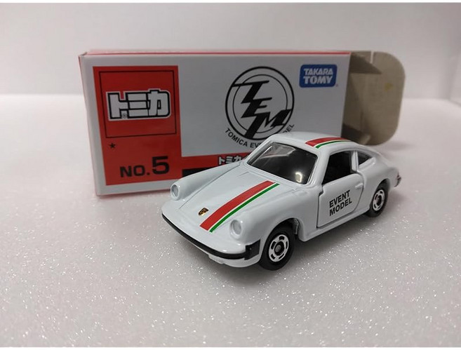 토미카 모델 №5 포르쉐 911S 레이싱 미니카 화이트, 상세페이지 참조, 1개
