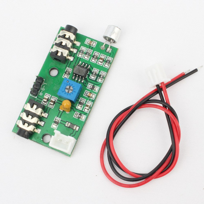 고감도 마이크 신호 증폭 모듈 DM3060, 1개