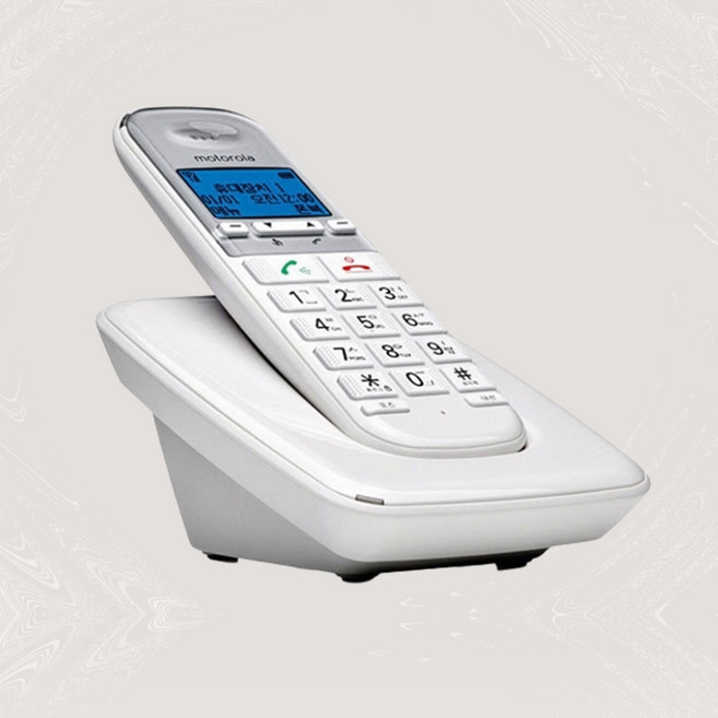 스피커폰 한글 무선전화기 빅버튼 발신자표시 잘들리는 무선전화기 모음, 2번:한글전화기/화이트
