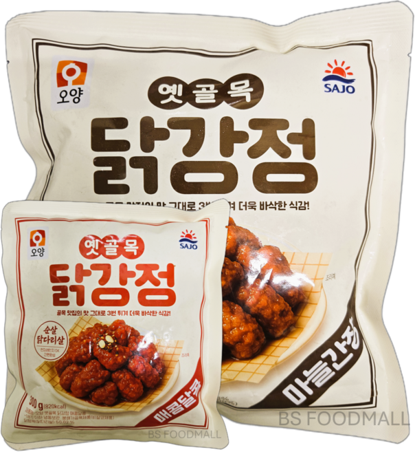 사조오양 옛골목 닭강정 (마늘간장300g+새콤달콤300g), 2셋트