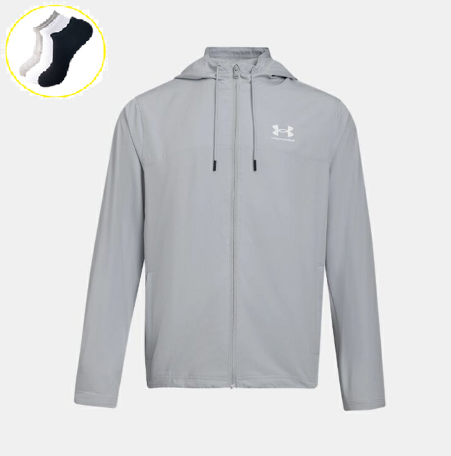 [국내매장판] 언더아머 UA 라이벌 우븐 윈드브레이커 바람막이 자켓 + 데일리양말 증정