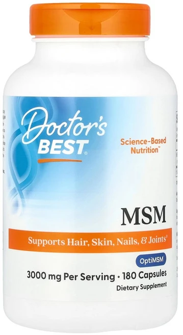닥터스베스트 MSM 캡슐 180정(캡슐 1정당 1000mg), DRB00064, 180정, 1개 - 쿠팡