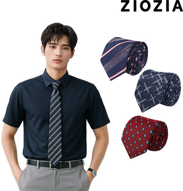 지오지아 ZIOZIA X ANDZ 브랜드 남성 넥타이 균일특가