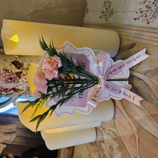 3위 - [일산금손맘]미니 꽃다발 카네이션 용돈 카드 낱개 어버이날 용돈 스승의날 기프트카드 선물, 기프트카드용