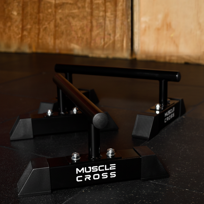 머슬크로스 플란체바 페럴렛바 맨몸운동 팔굽혀펴기 기구 푸쉬업바, 블랙