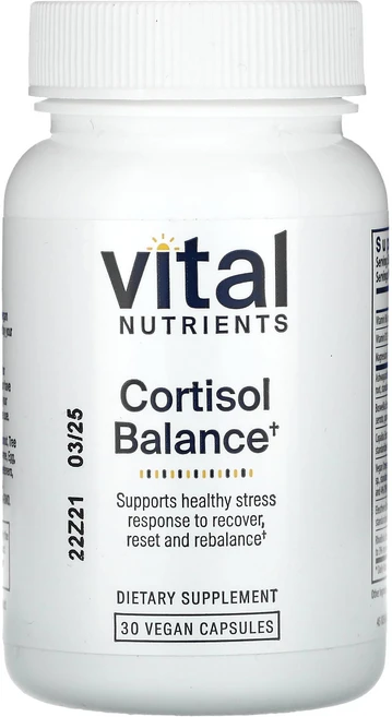 Vital Nutrients Cortisol Balance 베지 캡슐 30정, VitalNutrientsCortisolBalance, 1개 - 쿠팡