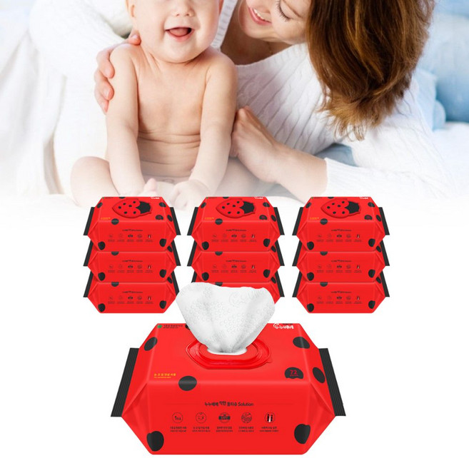 누누베베 벅스레드 캡형, 65g, 72매, 30개