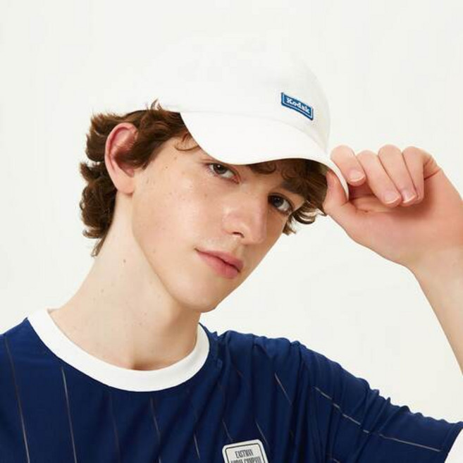 [정품] 코닥 [공식](정상가 49000원) 스몰 와펜 워싱 릴렉스핏 볼캡 WHITE