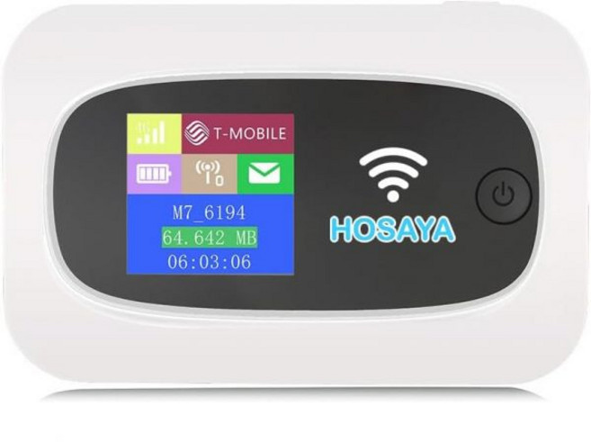 휴대용 WiFi 4G LTE SIM 카드 라우터 컬러 LCD 디스플레이 내장 배터리 10 사용자 고속 여행 핫스팟 미니 잠금 해제 mifi 포켓 모뎀, M7