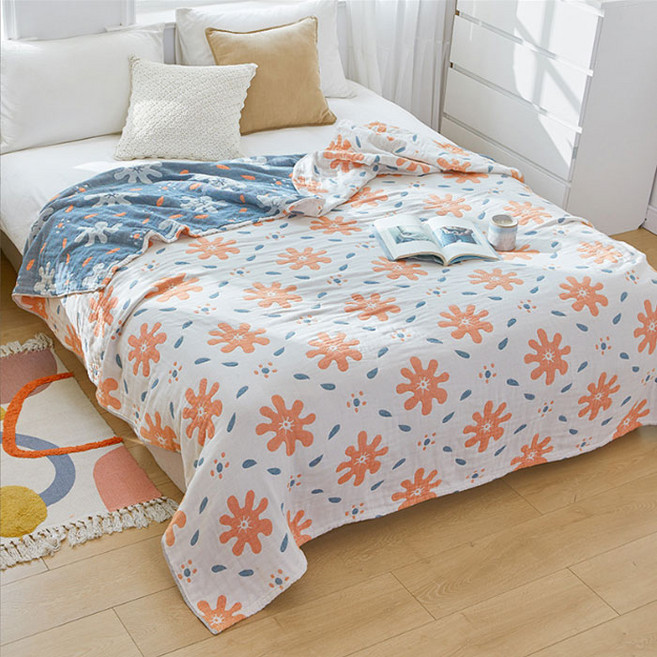 리진 블라썸 순면 거즈이불 싱글 (150X200cm)