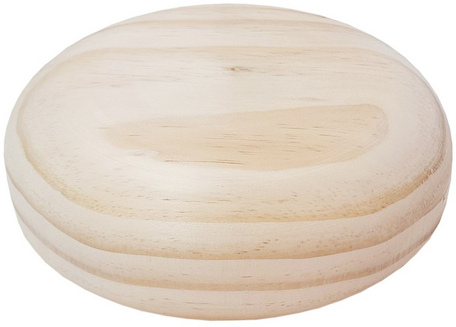 연습용케익(나무) 돔형1형, 1개