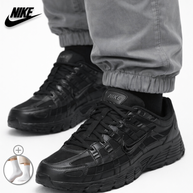 [백화점정품] 나이키 P6000 운동화 가벼운 쿠션 런닝화 데일리 커플 신발 (트루마씸 양말 증정)