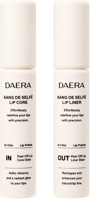 대라 [2종 SET] 입꼬리 교정 립타투 캉 드 셀페 립 플럼퍼 입술 볼륨 워터프루프 오버립, 1개, 2종 SET
