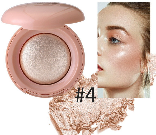 멀티 글로우 하이라이터 물광/광채 포인트 데일리 윤광 메이크업, 1개, 04# 소프트 로즈 핑크