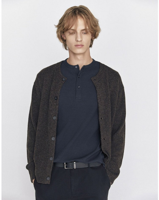 [지오다노] 남자 메리노 울 크루넥 가디건 7GG 3컬러 01055924